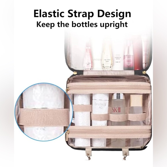 Accessories Nwot Hanging Travel Toiletry Bag For Women Large Capacity